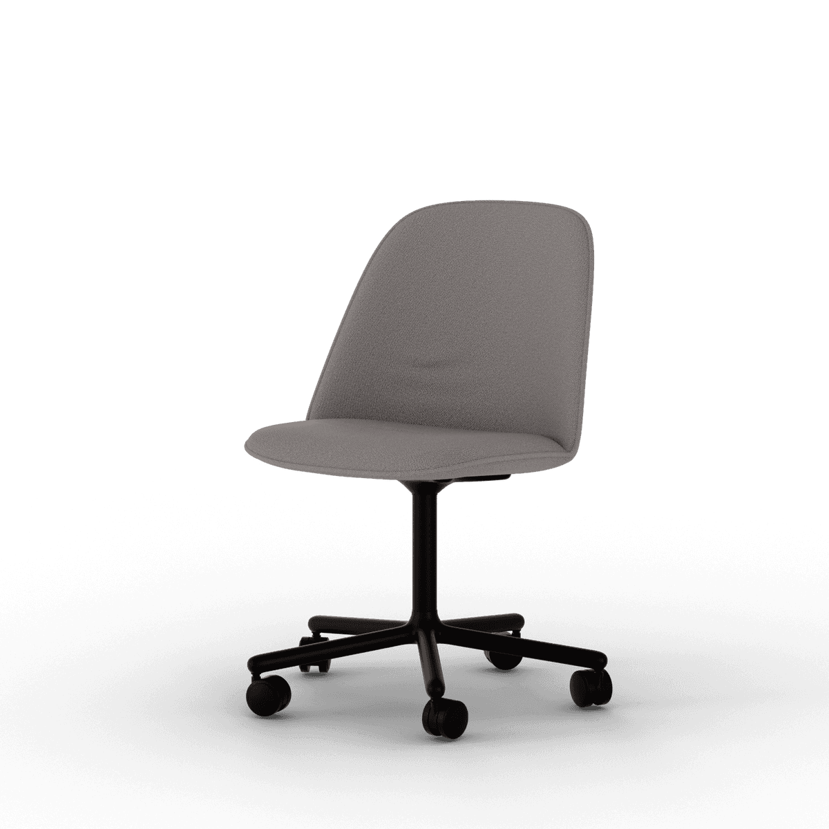 Gia Polsterstuhl mit Rollen