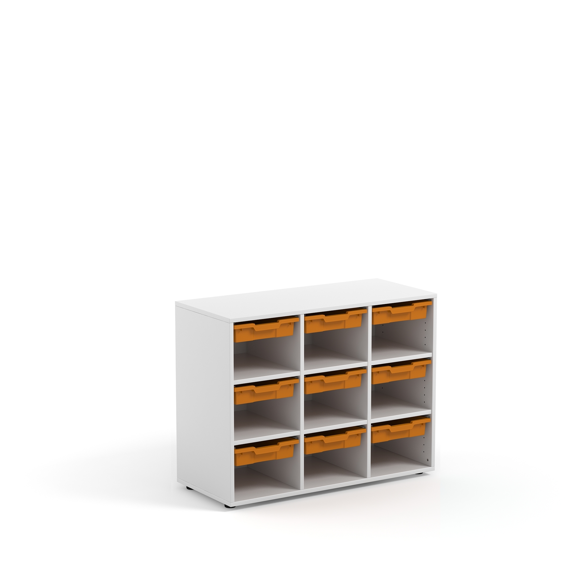 Materialcontainer Merit mit Boxen